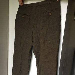 Wool pants
